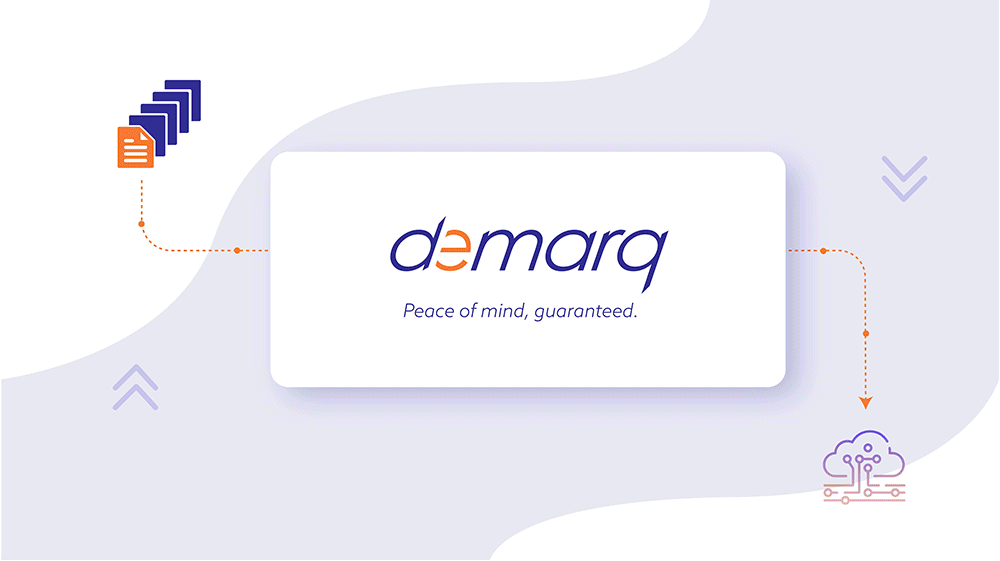 Digital marketing agency Drew+Rose developed brand identity and website for client Demarq