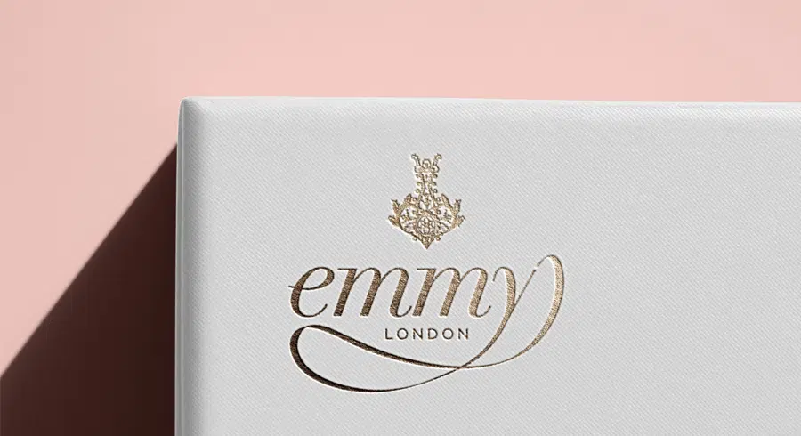 Conversion Marketing agency Drew+Rose's client Emmy London logo image