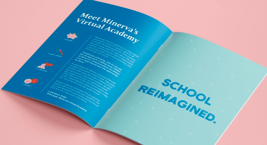 Funnel Marketing agency Drew+Rose built a safe and secure website for home-schooling company Minerva’s Virtual Academy