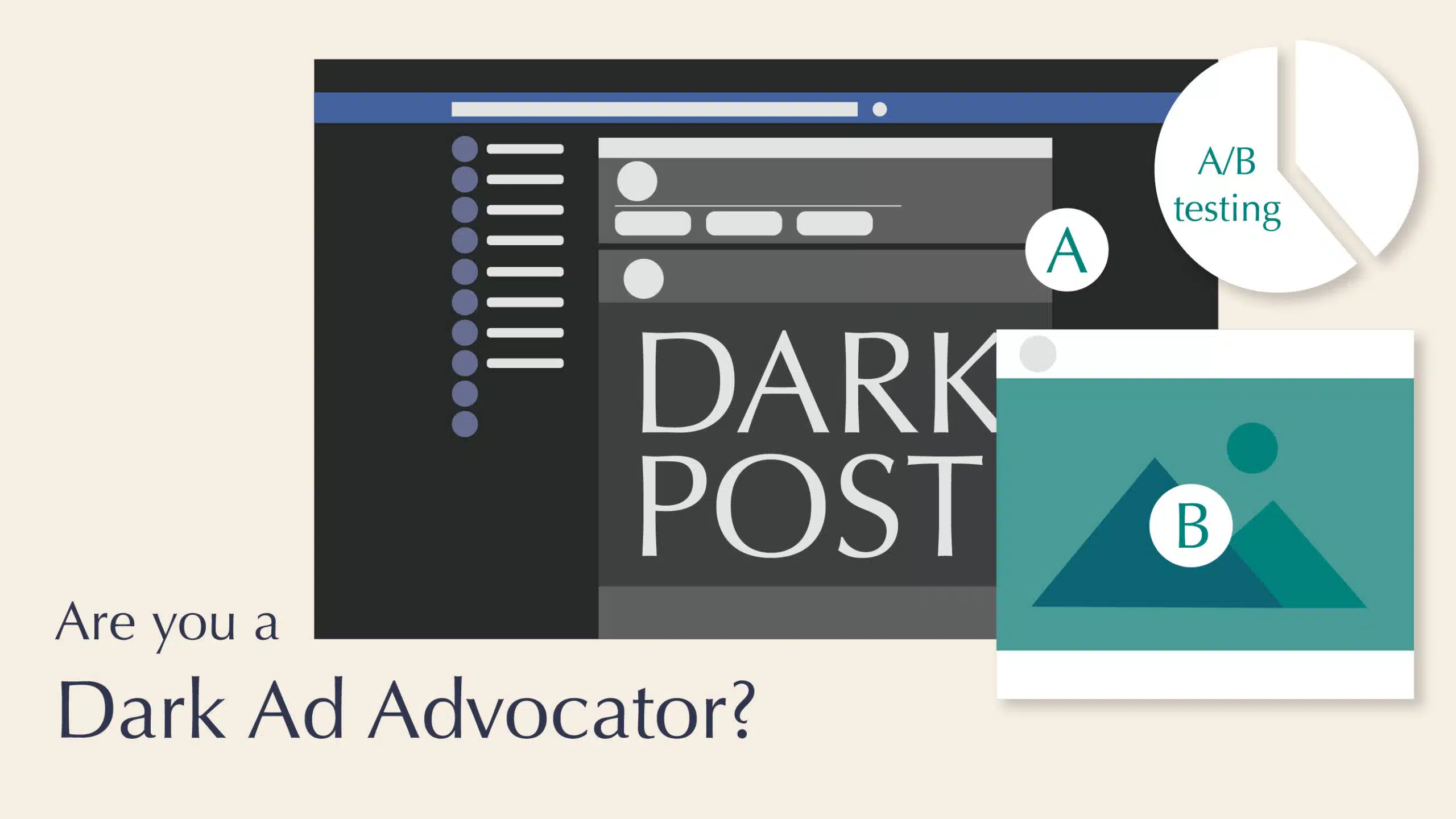 Dark ads advocator 